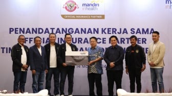 PSSI dan Bank Mandiri Jalin Kerjasama Perihal Asuransi Pemain Timnas Indonesia