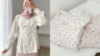 4 Blouse Wanita Terbaik dengan Harga Terjangkau, Cocok Jadi Outfit Bukber hingga Lebaran!