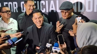 Jersey Terbaru Timnas Indonesia Dihujat Netizen, Erick Thohir: Nanti Lama-lama Suka