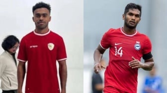 Perbandingan Jersey Timnas Indonesia vs Singapura, Ramai Dibilang Mirip Banget