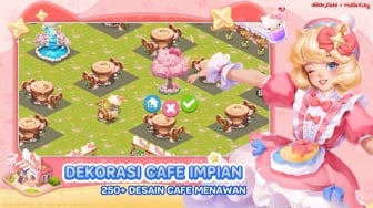 Game Hias Kafe Impian, Banjir Hadiah Menarik