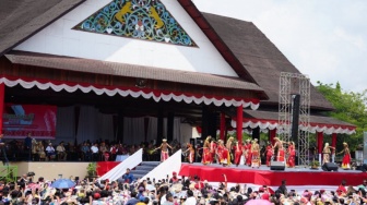 Tradisi Dahau, Festival Budaya Tahunan di Kutai Barat yang Tinggi Toleransi