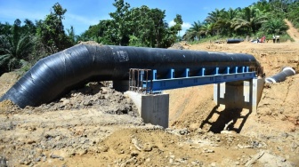 Menteri PUPR Minta Pipa Transmisi Sistem Penyediaan Air Minum di IKN Dapat Proteksi Memadai