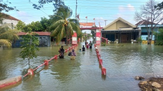 Warga Karanganyar Demak Bertubi-tubi Dihantam Banjir: Kami Syok, Kami Bersyukur!