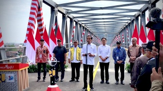 Diresmikan Jokowi, PJ Wali Kota Pontianak Sebut Penggunaan Duplikasi Jembatan Kapuas 1 Bakal Dibatasi