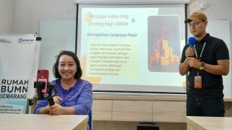 Ajak UMKM Binaan BRI Naik Kelas, Rumah BUMN Semarang Gelar Pelatihan Bikin Vlog