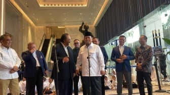 Surya Paloh Salting Diajak Gabung Kubu Pemenang Pilpres 2024, Prabowo: Saya Selalu Nawarin