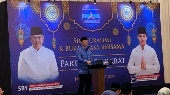 AHY: Demokrat Bakal Hancur Lebur Jika Masih Di Koalisi Pendukung Anies