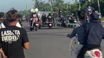 Bentrok Remaja Pecah Di JJLS Bantul, Satu Orang Diamankan karena Memukul Pakai Kayu