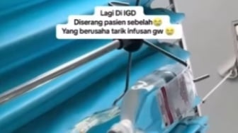 Nenek Misterius di IGD Buat Geger, Nekat Mau Cabut Infus Pasien Lain!