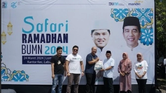 Tebar Kehangatan di Safari Ramadhan BUMN 2024, Bank Mandiri Gelar Pasar Murah 1000 Paket Sembako