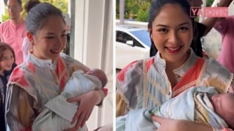 Jessica Mila dan Baby Kyarra Disambut Hangat oleh Keluarga Suami, Publik Salfok dengan Wajahnya