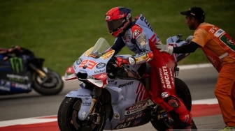 Marc Marquez Buka Suara Tentang Tabrakannya dengan Bagnaia di MotoGP Portugal 2024