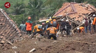 Tim SAR Temukan 2 Jenazah Anak-anak Korban Longsor Cipongkor