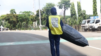 Event di GBK Hasilkan 10 Ribu Meter Kubik Sampah Setiap Tahun, Ini Kampanye Unik Jangan Nyampah #JagaGBK