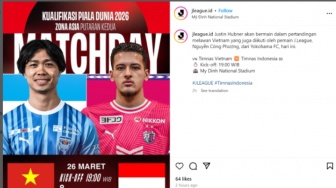 Unggahan Akun Instagram J League Membuat Cong Phuong Salah Tingkah