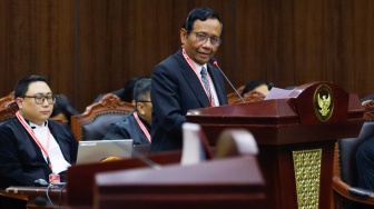 Mahfud MD Minta Maaf Usai Hadiri Sidang Perdana Sengketa Pilpres 2024