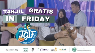 TGIF, Takjil Gratis In Friday: Bagi-bagi Ilmu dan Hadiah di Muhammadiyah Rawamangun