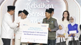 Tebar Berkah Ramadan 1445 H, Mandiri Group Santuni 57.000 Anak Yatim dan Dhuafa