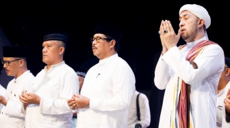 Hadiri Jateng Bersholawat, Pj Gubernur Jateng Berharap Musibah Segera Berlalu