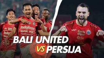 Link Live Streaming Bali United vs Persija Jakarta di BRI Liga 1, Segera Berlangsung