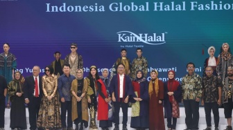 BPJPH Bersama Industri Tekstil dan Designer Launching Indonesia Global Halal Fashion