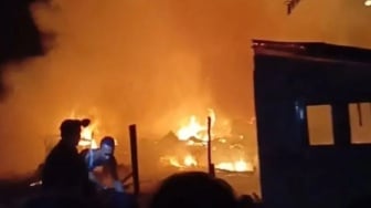 Tiga Rumah Warga Tanjung Balai Ludes Terbakar, 1 Unit Rusak