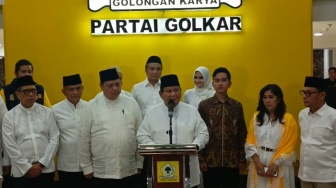 Di Hadapan Para Elite Golkar, Prabowo: Dengan Demokrasi Indonesia Ternyata Dihormati Dunia