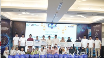 Tebar Berkah Ramadan 1445 H, Bank Mandiri Santuni 2750 Anak Yatim dan Dhuafa di Jawa Timur