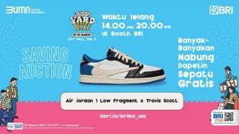 Banyak Banyakan Nabung Bisa Dapet Sneakers? Cek Promo Seru dari BRI di USS Yard Sale!