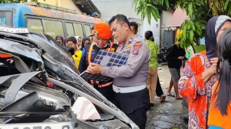 Mobil Tertabrak Kereta Api di Deli Serdang,  4 Orang Tewas