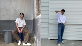 4 Inspirasi Outfit White Shirt ala Doyoung NCT, Simpel dan Mudah Disontek!