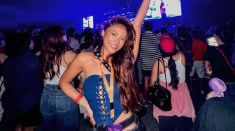 Nonton Konser Bruno Mars di Thailand, Model Celana Marion Jola Bikin Salfok