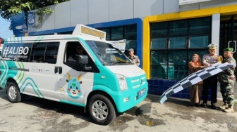 Angkot Listrik Mengaspal di Bogor, Siap Melayani Warga dengan 30 Titik Pemberhentian Ini