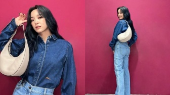 4 Ide Denim Outfit Terinspirasi dari Kim Se Jeong, Stylish Abis!