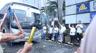 Mudik Gratis Bersama BUMN Mulai Jalan Serentak Hari Ini, PTSI Berangkat 284 Pemudik