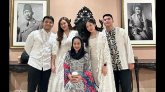 Bukber dengan Cucu Soekarno, Aaliyah Massaid Pakai Gaun Jutaan: Simpel Tapi Mewah