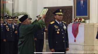 Presiden Jokowi Resmi Lantik Tonny Harjono jadi KSAU