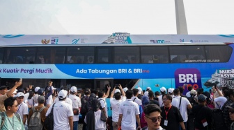 Mudik Asyik Bersama BUMN 2024, BRI Group Berangkatkan 12.173 Pemudik