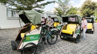 Spesifikasi Canggih dan Ramah Lingkungan, Ini Dia Becak Listrik Karya Anak Bangsa