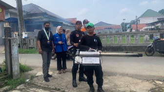 Kasus DBD di Bogor Meningkat, PMII Gelar Fogging dan Edukasi Warga