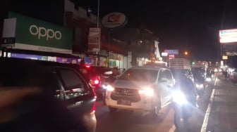 Longsor Tol Bocimi Perparah Kemacetan di Jalur Mudik Sukabumi, Ini Titik Terpadat