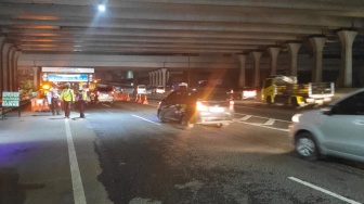 Kondisi Arus Mudik Lebaran 2024 di Tol MBZ Malam Ini: Sempat Ditutup Petugas