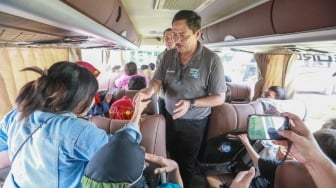 11.600 Orang Warga Jateng Mudik Gratis Gunakan Bus, Nana Sudjana: Sangat Bermanfaat Bagi Masyarakat