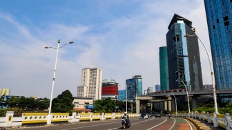H-2 Lebaran, Jalanan Jakarta Mulai Lengang