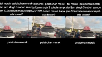 Perjalanan dari Tol Tamer Menuju Pelabuhan Merak Habiskan 14,5 Jam, Mesti Antre Lagi Naik Kapal