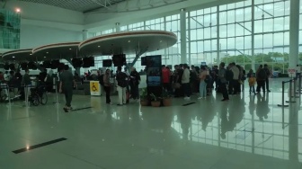 Bandara Sepinggan Dipadati Pemudik, Jumlah Penumpang Tembus 20 Ribu Per Hari