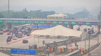 Jumlah Kendaraan di GT Cikampek Utama Menuju Jakarta Naik 168 Persen