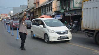 Urai Kemacetan Saat Mudik Lebaran, Kapolres Labusel Turun Tangan Atur Lalin