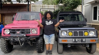 Dikenal Hobi Off Road, Koleksi Mobil Babe Cabita Ditaksir Sentuh Rp600 Juta